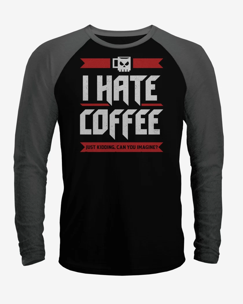 Polera Raglan Odio el Café