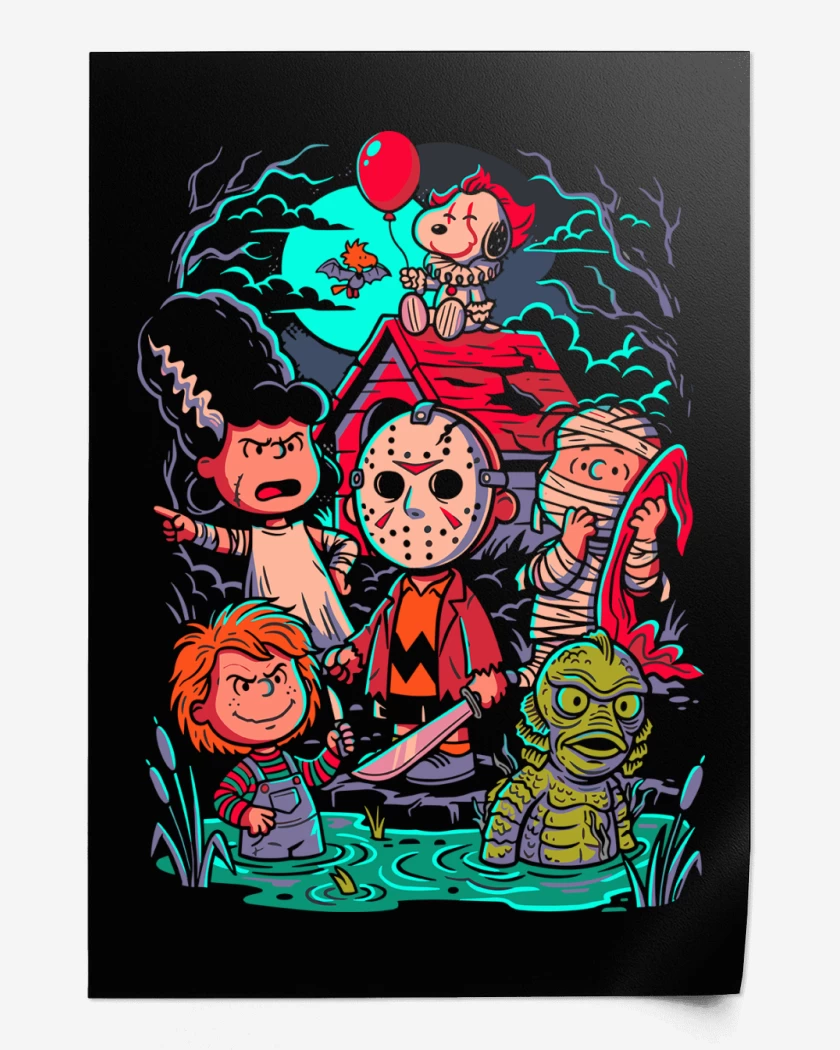 Print Pequeños Monstruos 