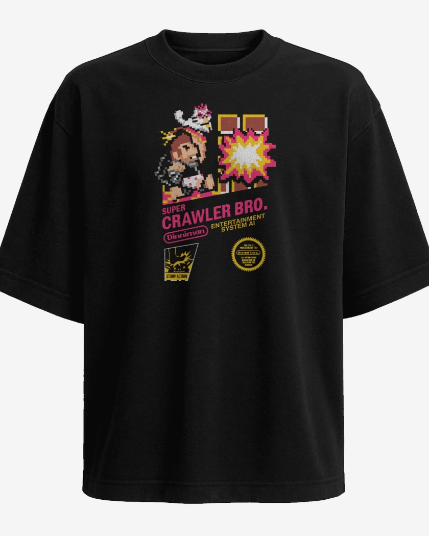 Polera Oversize Super Crawler Bro
