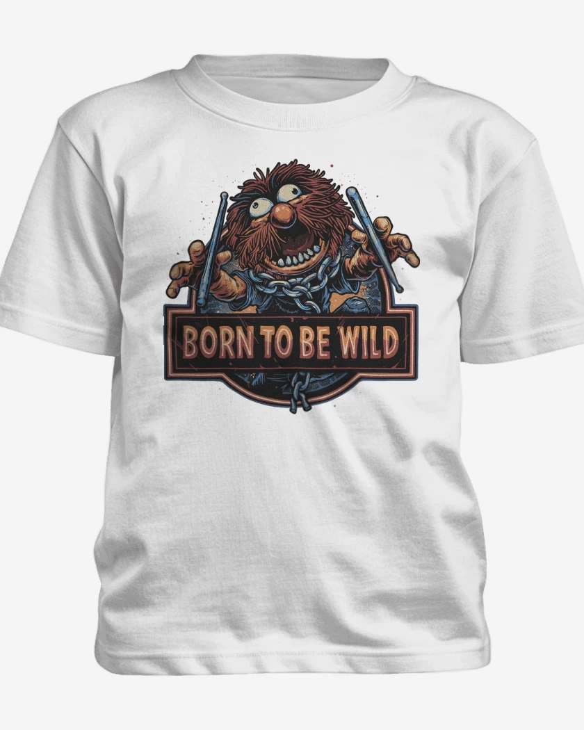 Polera de niño Blanco de Born to be Wild