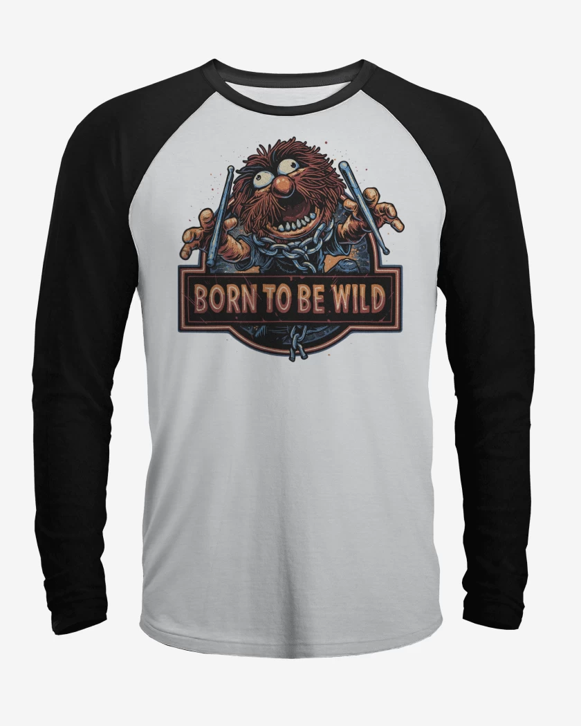 Polera Raglan Born to be Wild