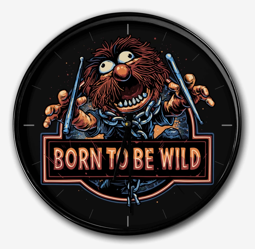 Reloj Negro de Born to be Wild