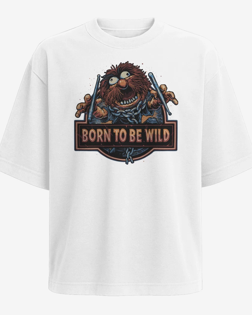 Polera Oversize Born to be Wild