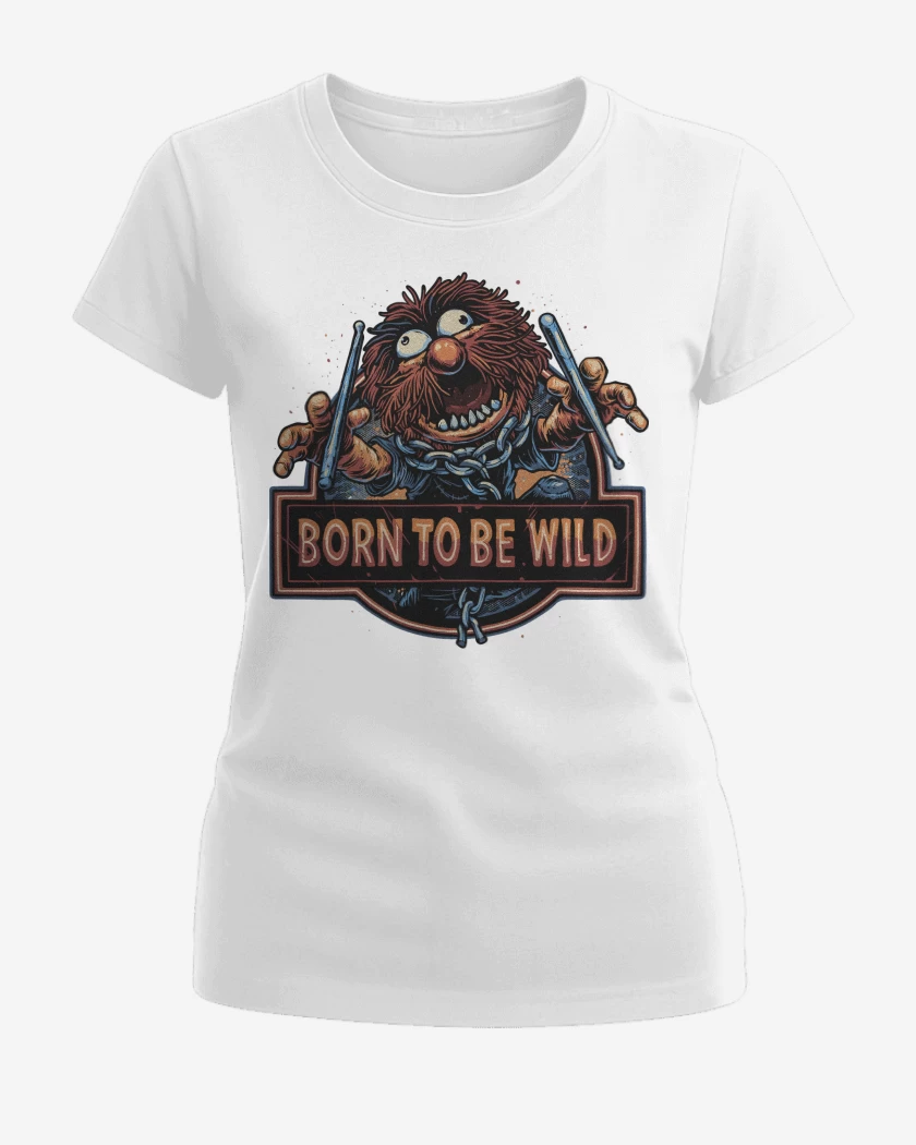 Polera de Mujer Blanco de Born to be Wild