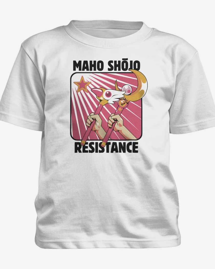 Polera de niño Blanco de Maho Shojo Card Captor