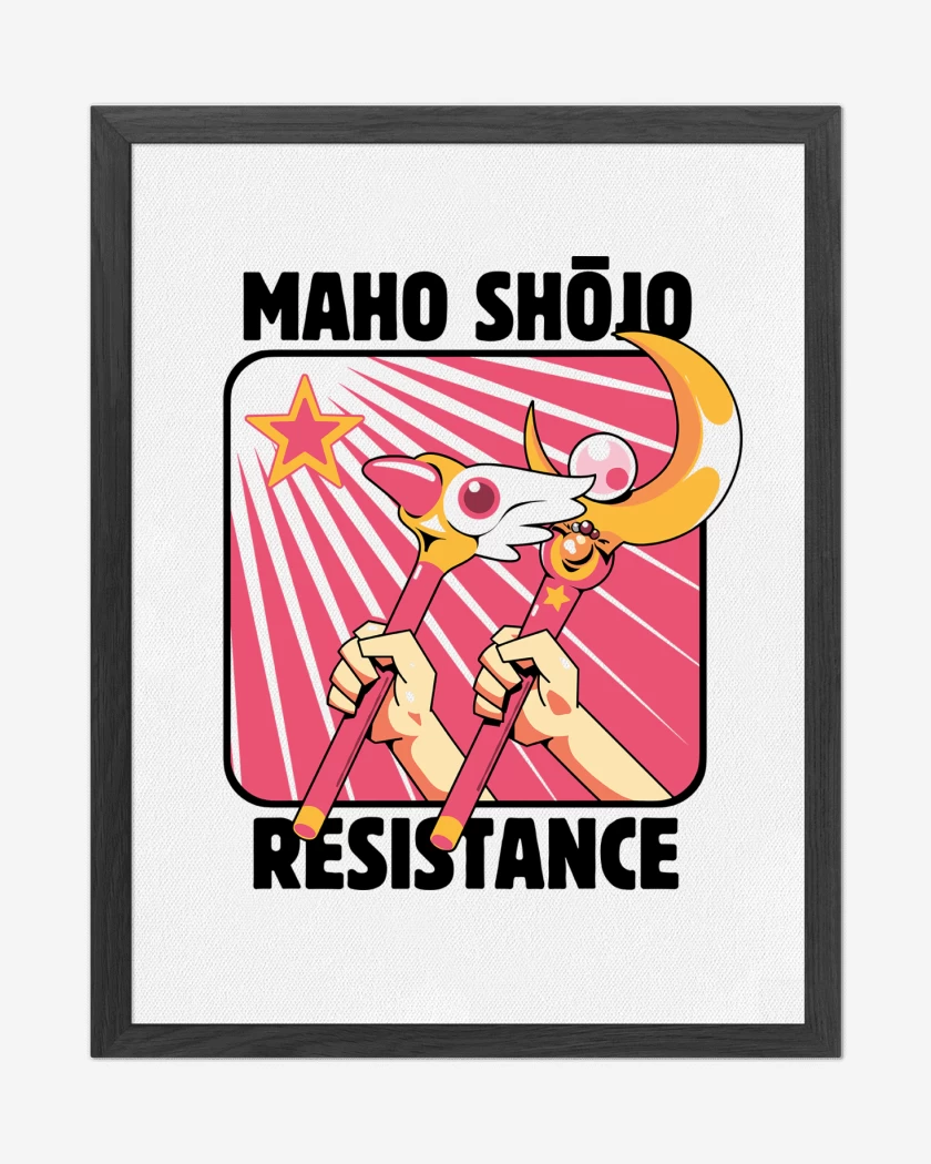 Cuadro decorativo Blanco de Maho Shojo Card Captor
