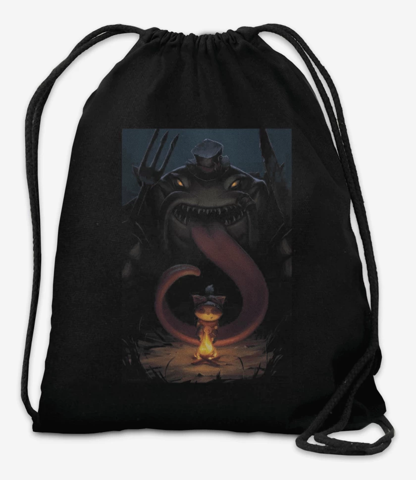 Mochila Negro de Tahm Kench
