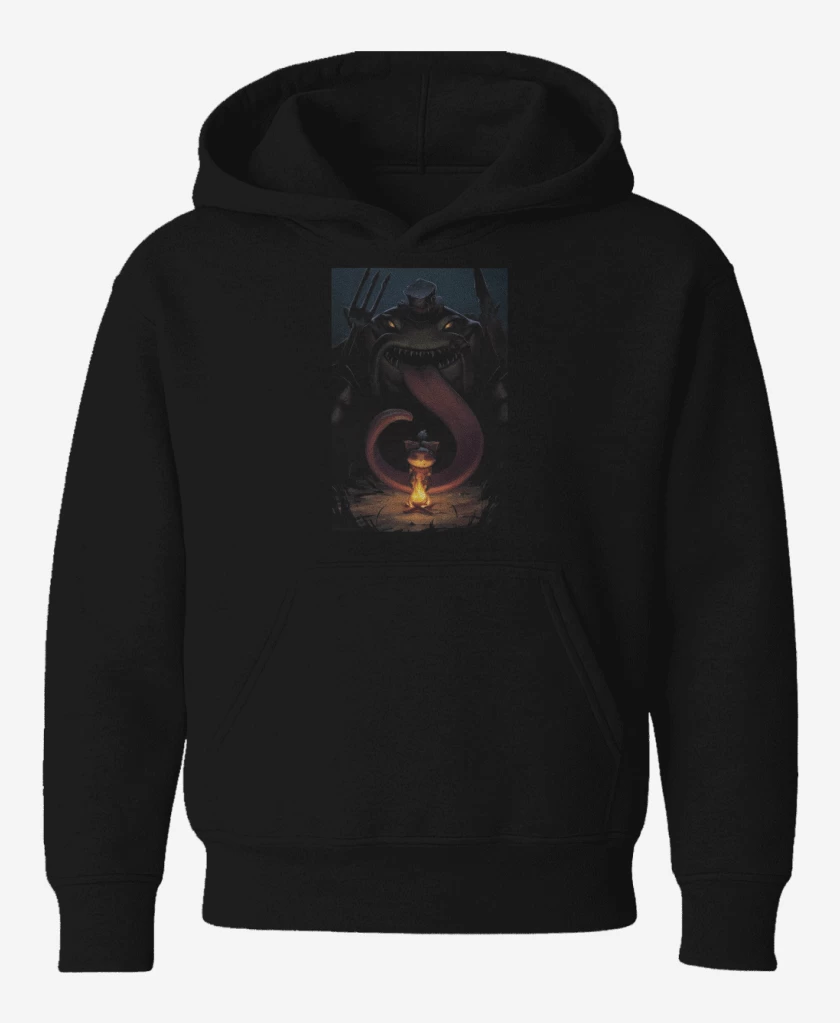 Poleron de niño Negro de Tahm Kench