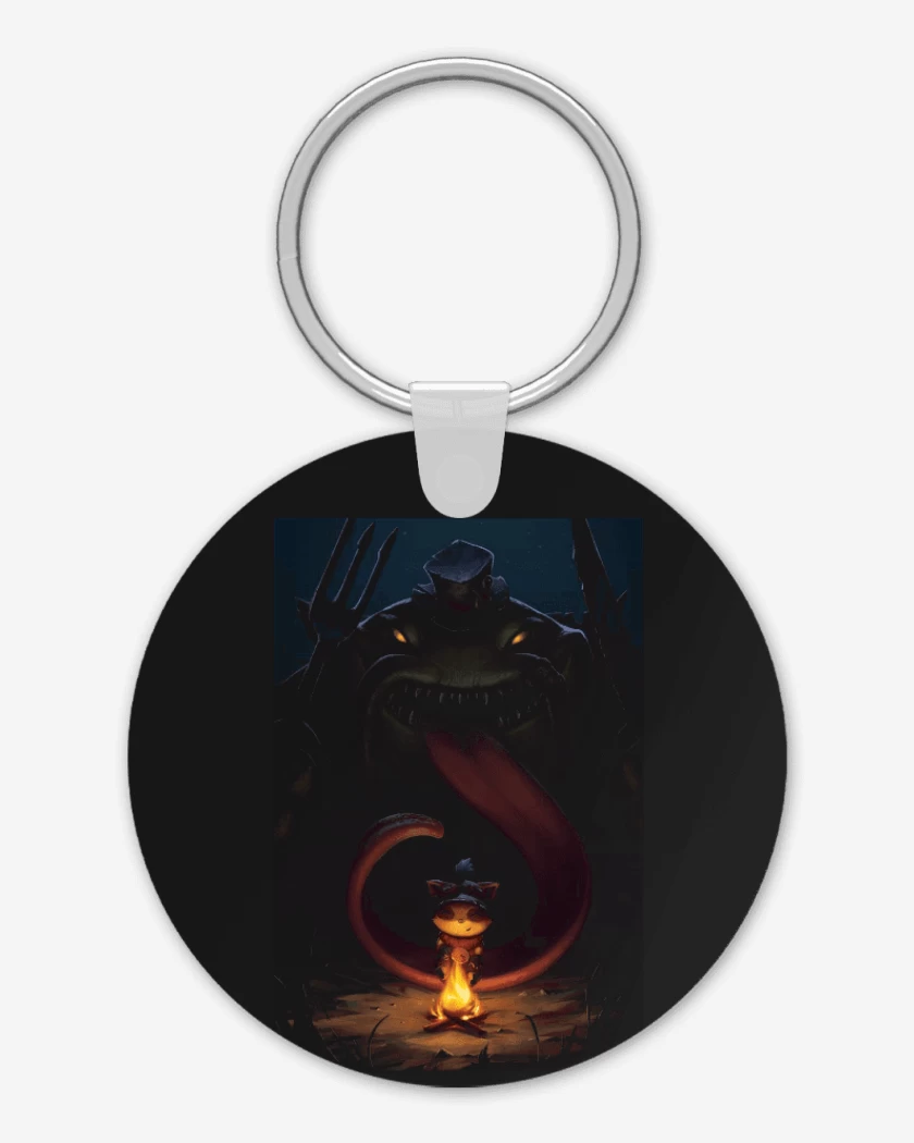 Llavero Negro de Tahm Kench
