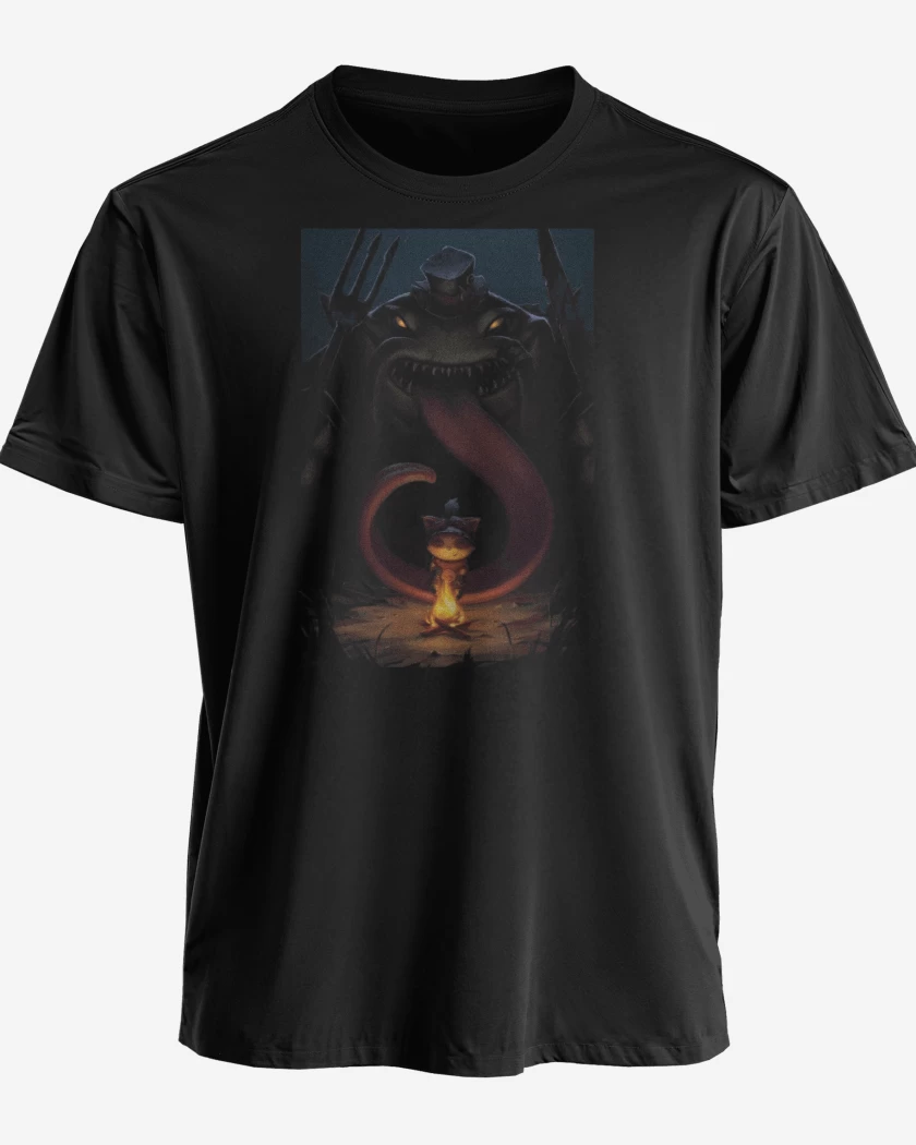 Polera premium Negro de Tahm Kench