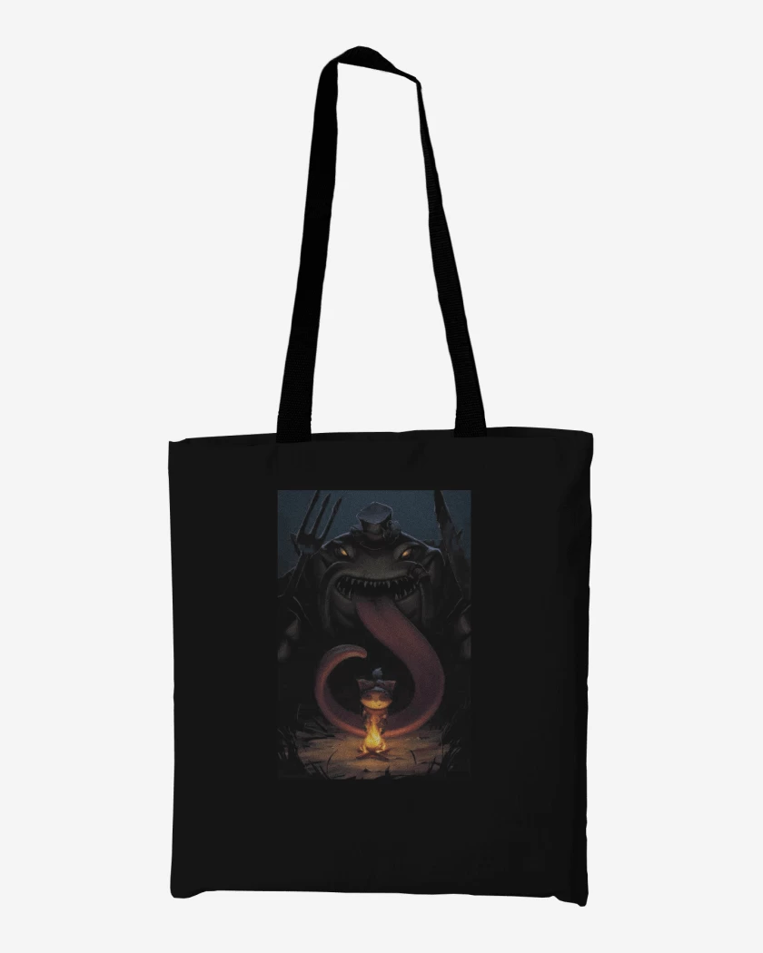 Totebag Negro de Tahm Kench