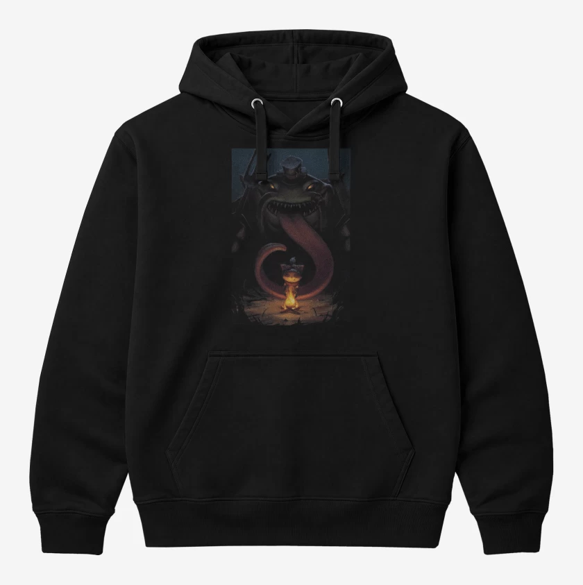 Polerón Canguro Negro de Tahm Kench