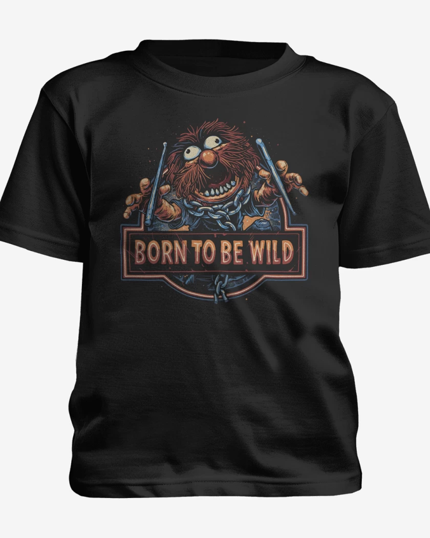 Polera de niño Negro de Born to be Wild N