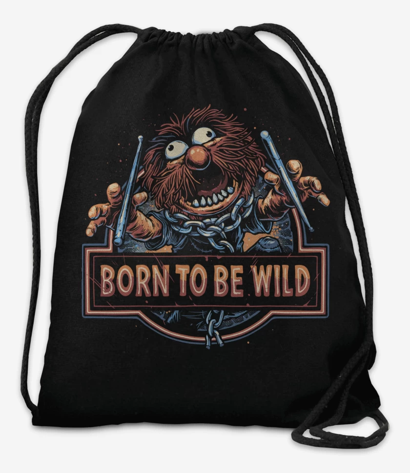 Mochila Negro de Born to be Wild N