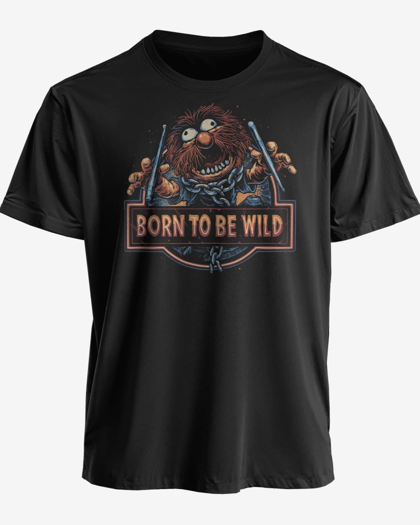 Polera premium Negro de Born to be Wild N