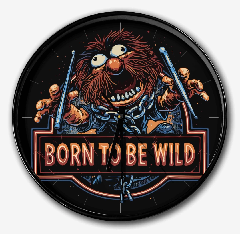 Reloj Negro de Born to be Wild N