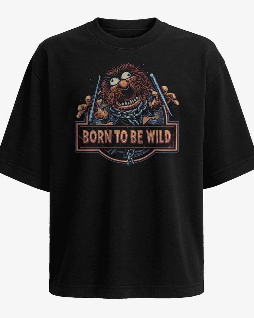 Polera Oversize Born to be Wild N