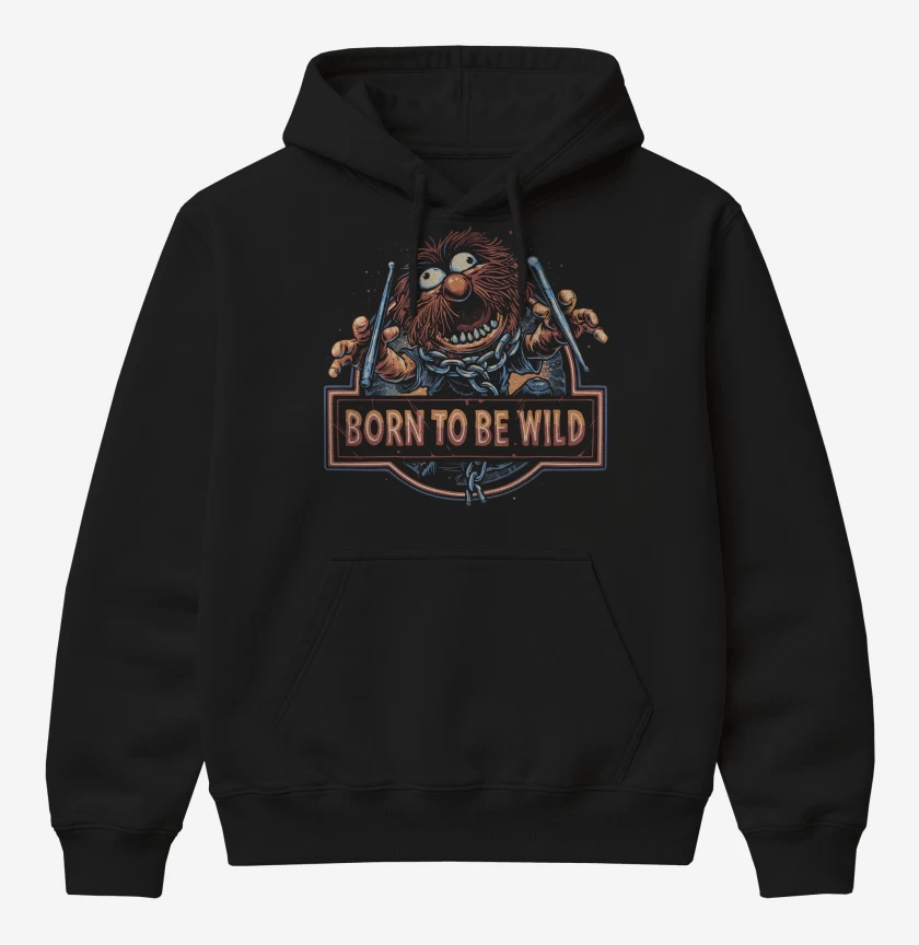 Poleron Canguro básico Born to be Wild N