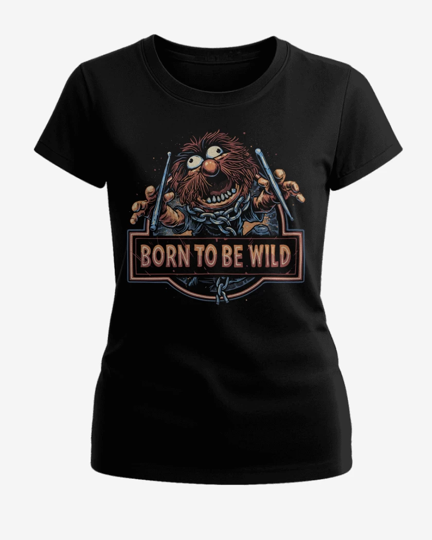 Polera de Mujer Negro de Born to be Wild N