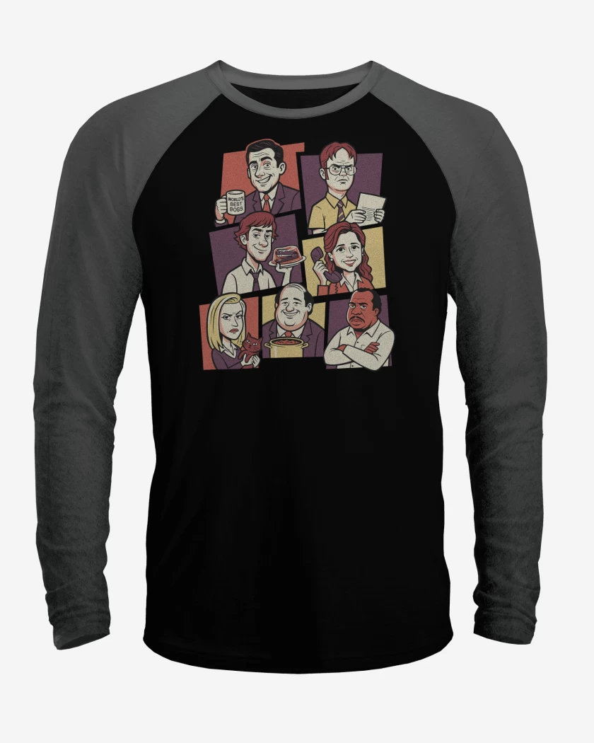 Polera Raglan Oficinistas 