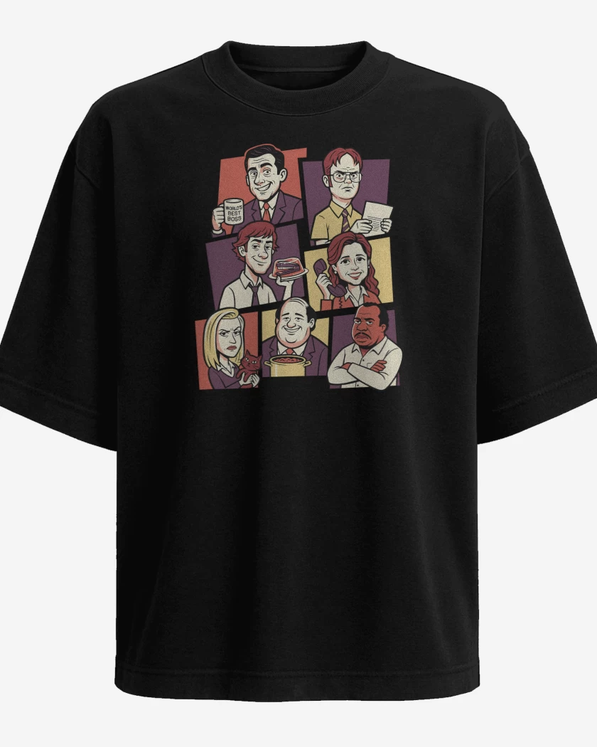 Polera Oversize Oficinistas 