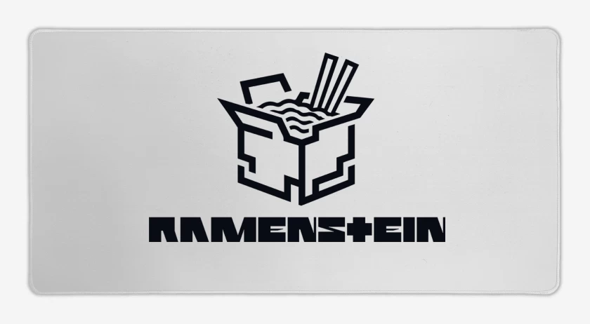 Mouse pad Gamer Blanco de Ramenstein