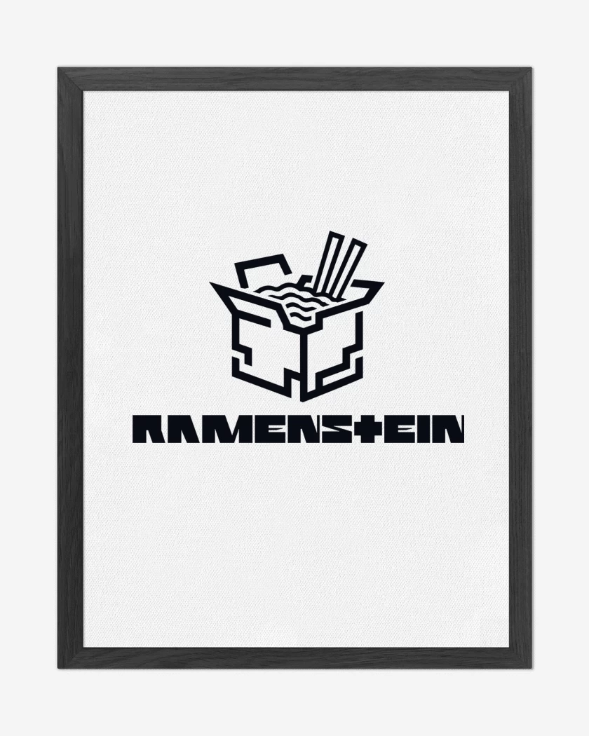 Cuadro decorativo Blanco de Ramenstein