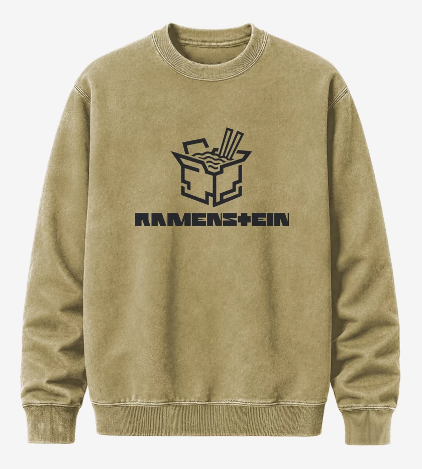 Poleron Polo Acid Wash Beige de Ramenstein