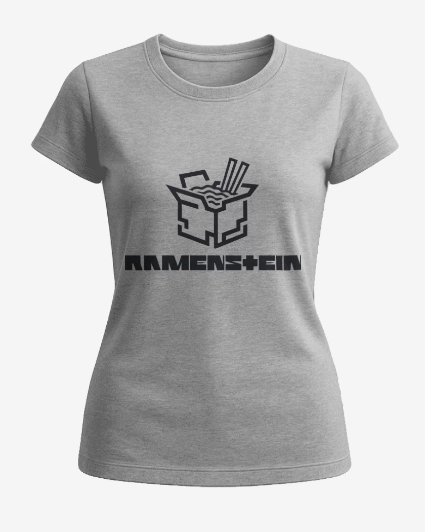 Polera de Mujer Gris Melange de Ramenstein