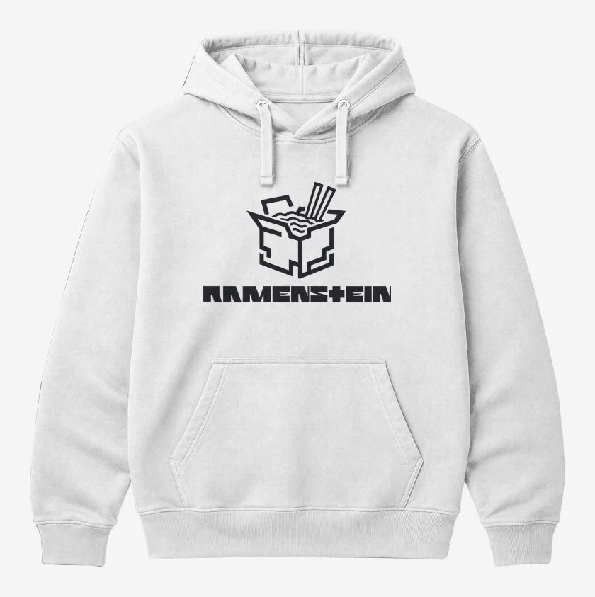 Polerón Canguro Blanco de Ramenstein