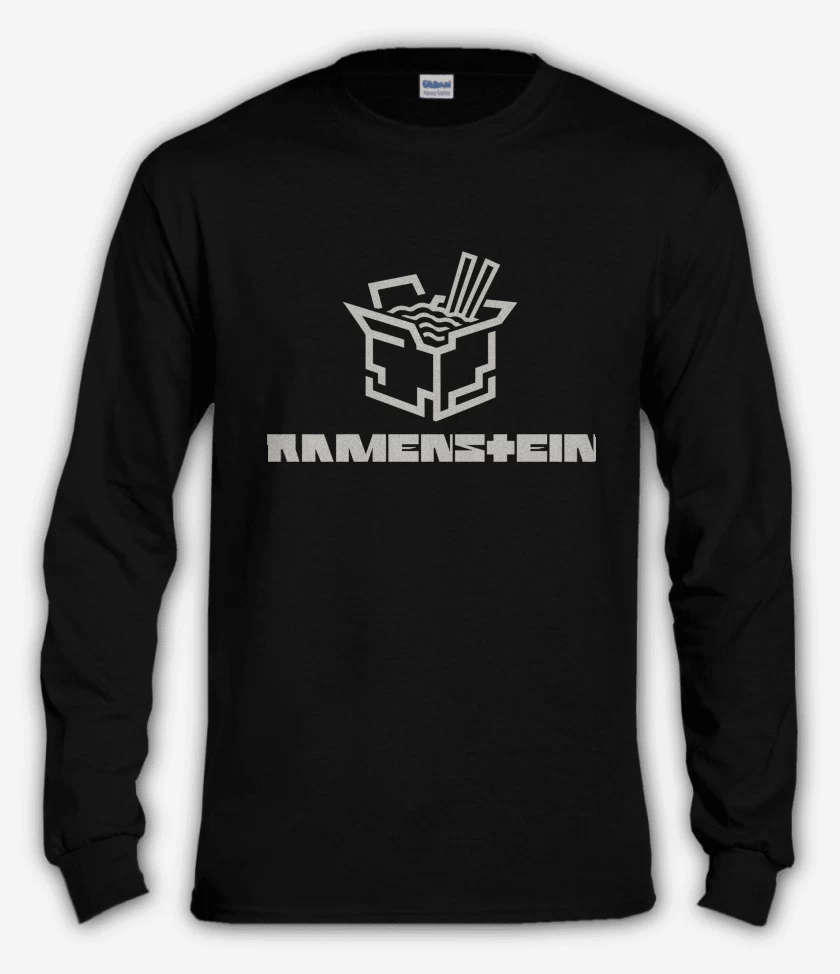 Polera manga larga Negro de Ramenstein Ramen