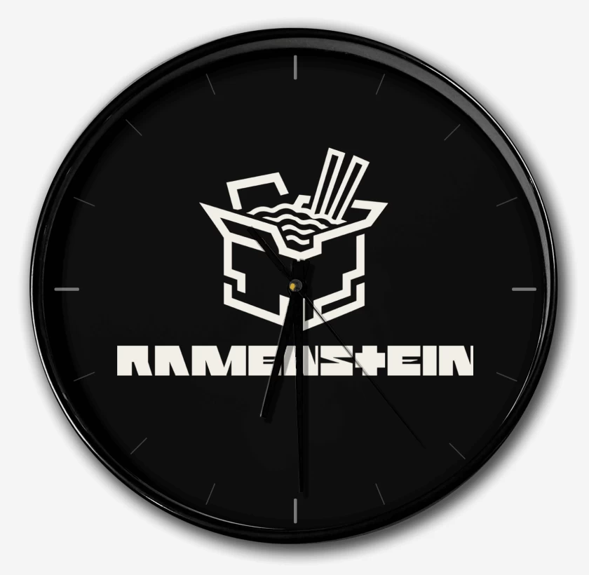 Reloj Negro de Ramenstein Ramen