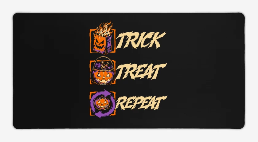Mouse pad Gamer Negro de Travesuras