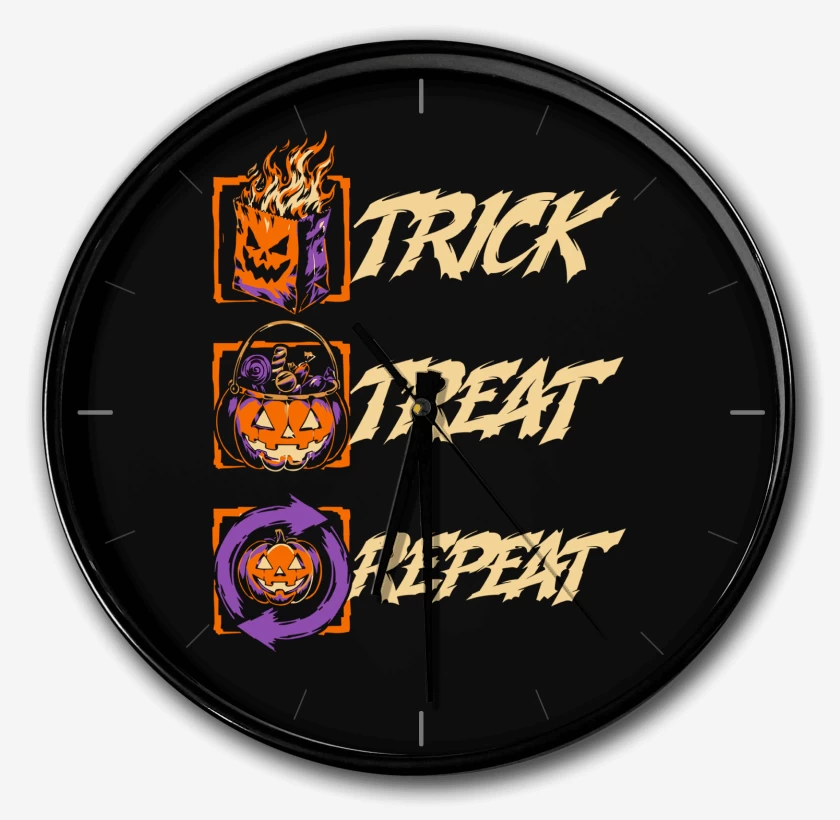 Reloj Negro de Travesuras