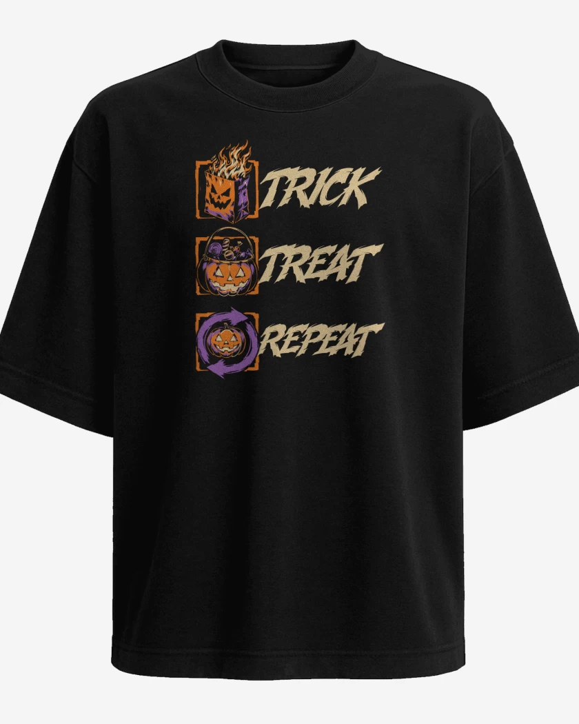 Polera Oversize Negro de Travesuras
