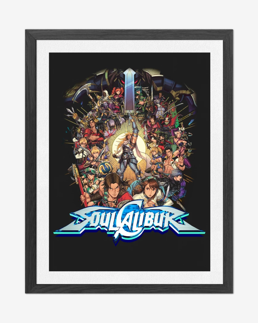 Cuadro decorativo Negro de SoulCalibur