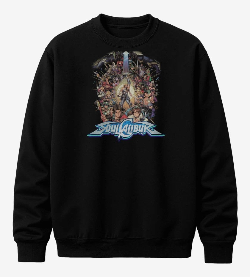 Poleron polo Negro de SoulCalibur