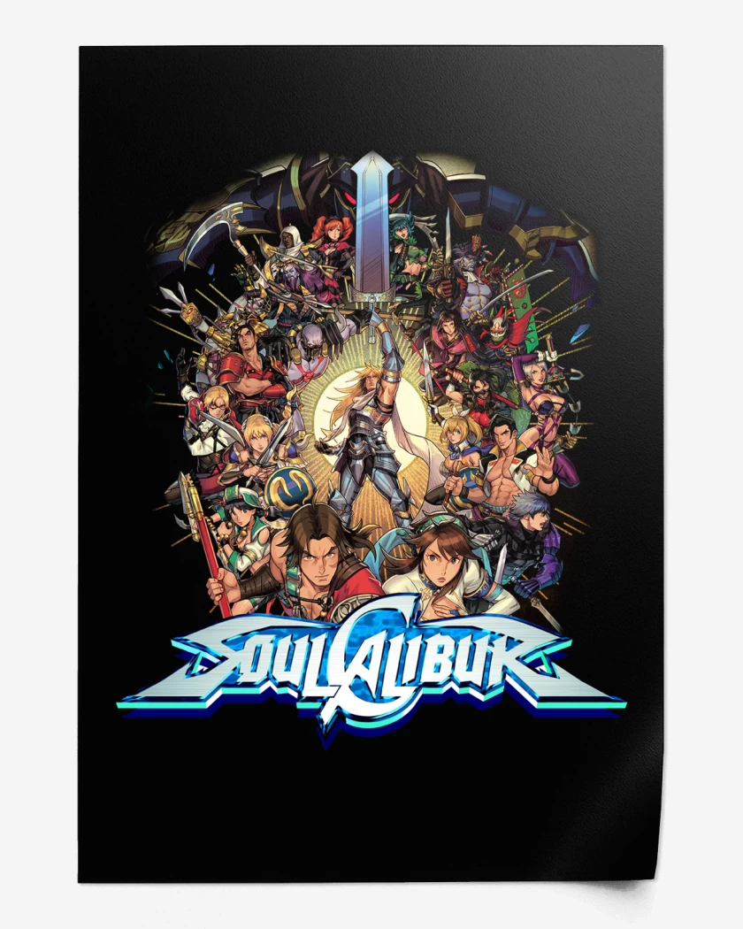 Print Negro de SoulCalibur