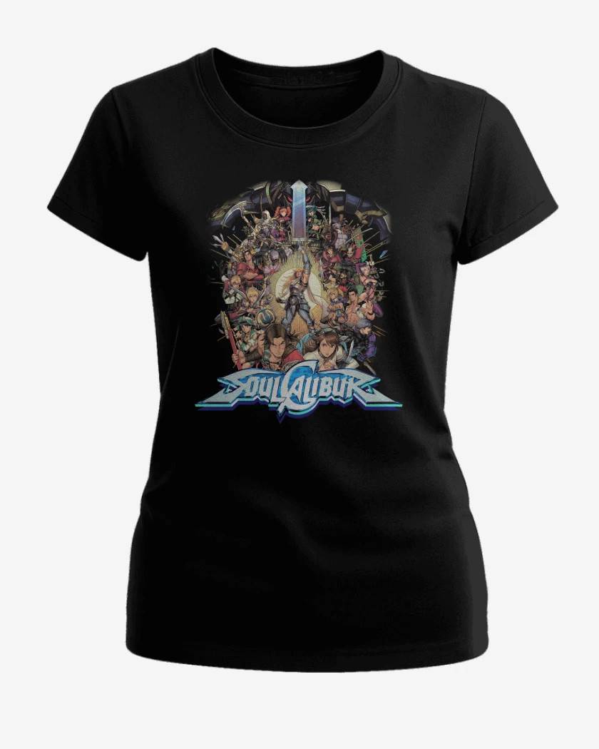 Polera de Mujer Negro de SoulCalibur