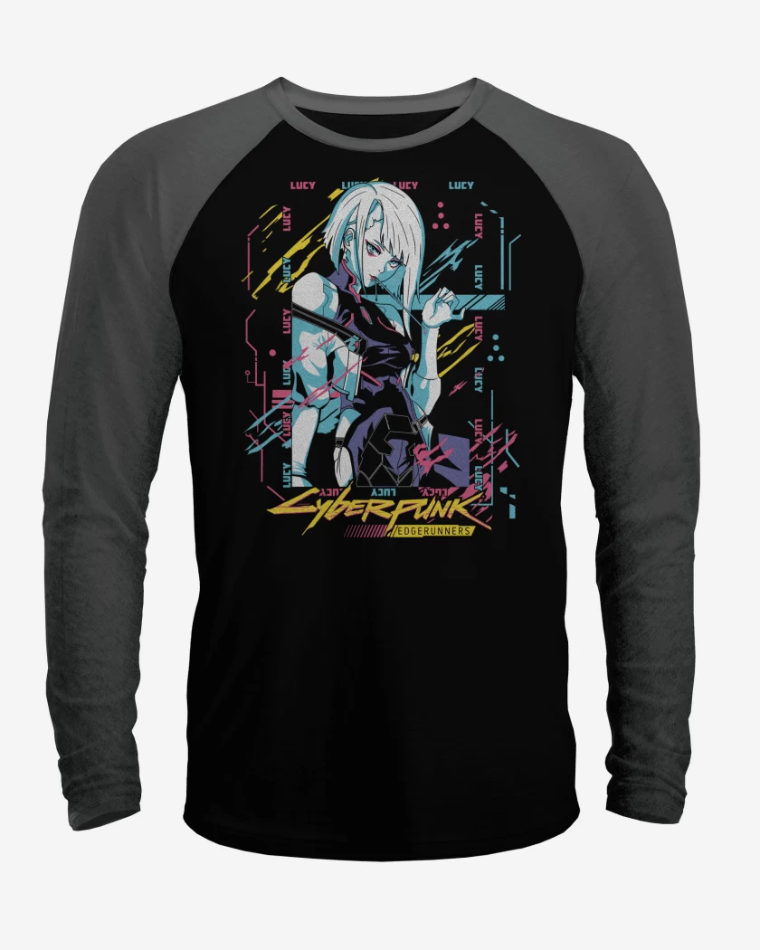 Polera Raglan Edgerunner Lucy