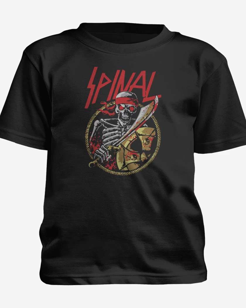 Polera de niño Negro de Killer Instinct Spinal