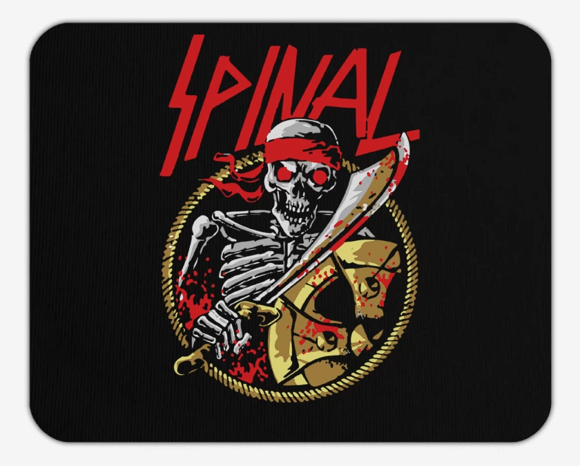 Mousepad Negro de Killer Instinct Spinal