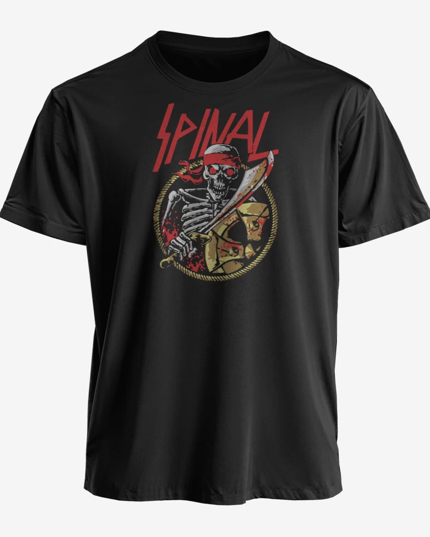 Polera premium Negro de Killer Instinct Spinal