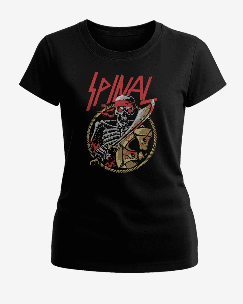 Polera de Mujer Negro de Killer Instinct Spinal