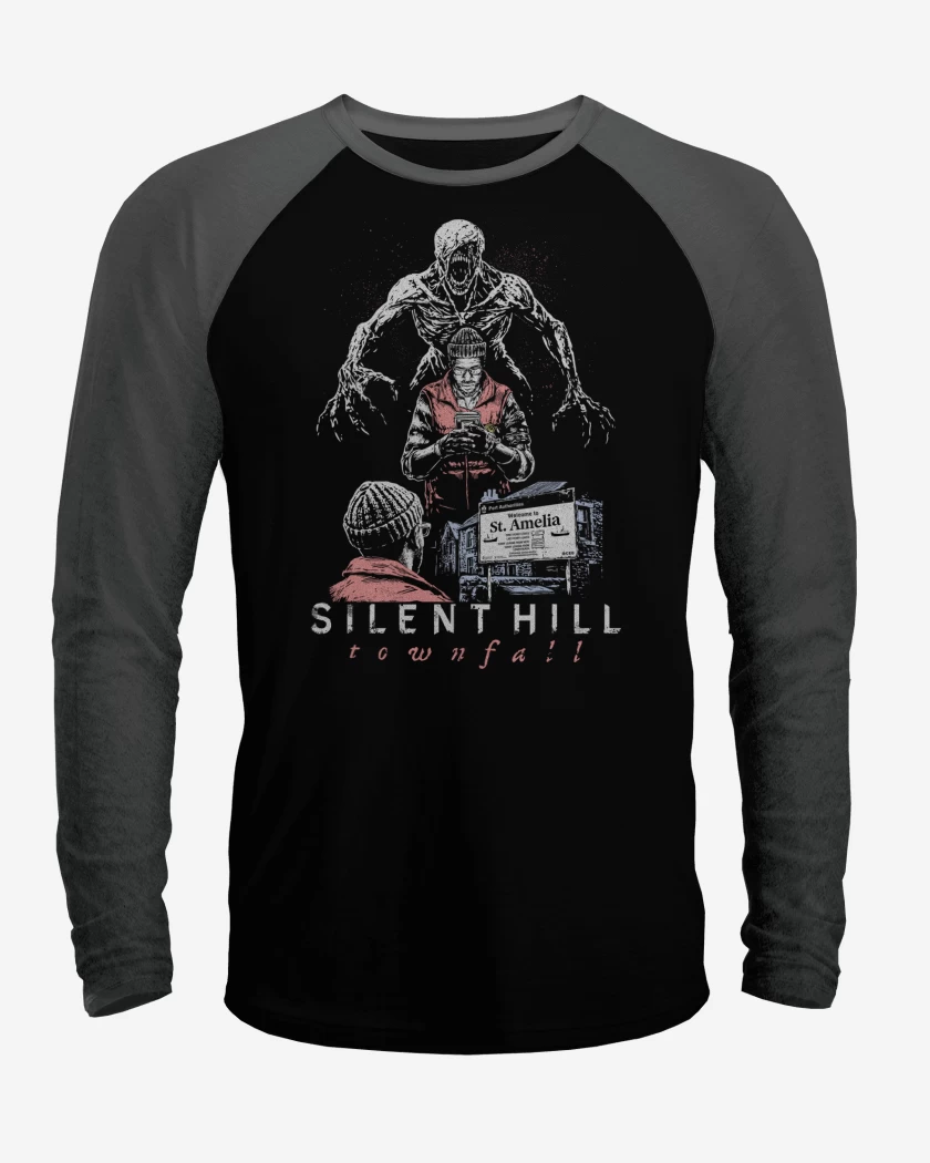 Polera Raglan SILENT HILL Townfall