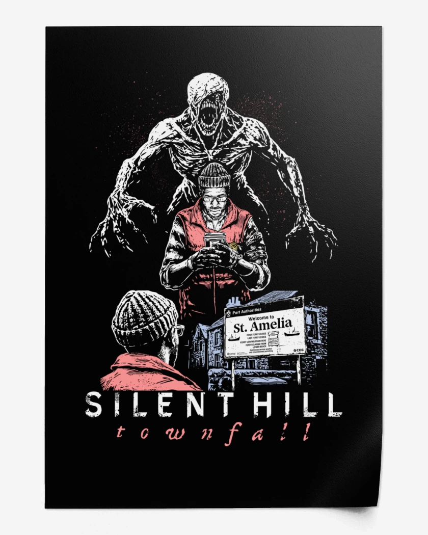 Print SILENT HILL Townfall
