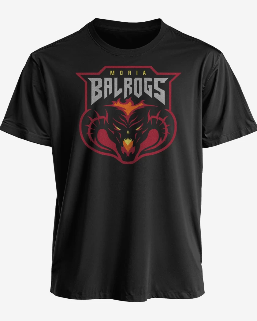 Polera premium Negro de Balrogs