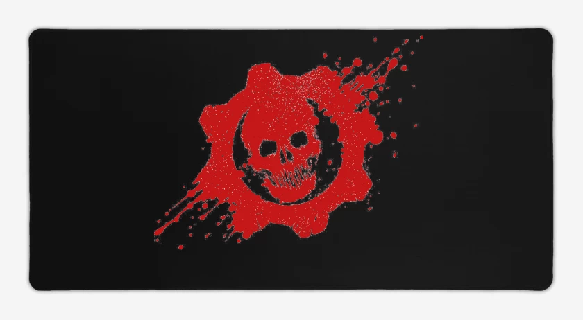 Mouse pad Gamer Negro de Gears of War Gear