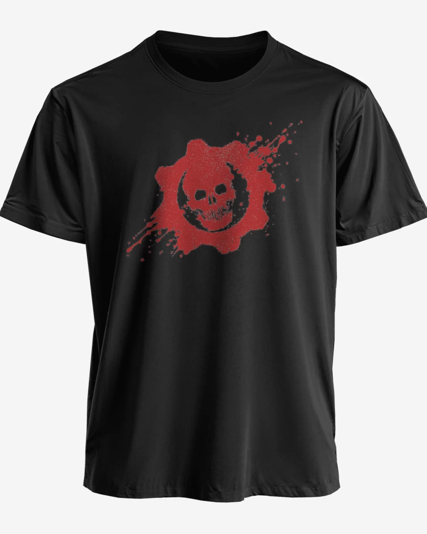 Polera premium Negro de Gears of War Gear