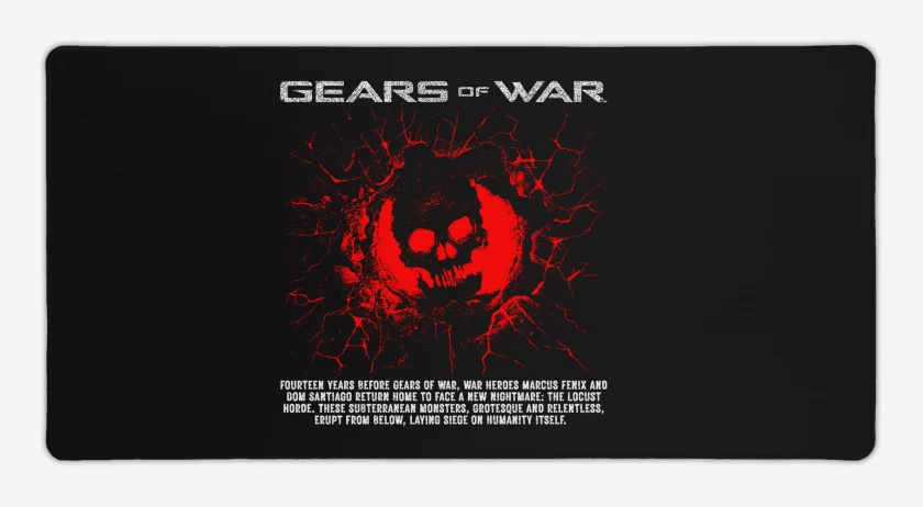 Mouse pad Gamer E-Day Gear of War 